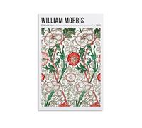 TSNKNP Pink and Rose William Morris Art Poster Decorative Painting Canvas Wall Art Living Room Poster Bedroom Painting Wall Art Picture Print Modern Family Room Decor 24 x 36 Inches (60 x 90 cm)
