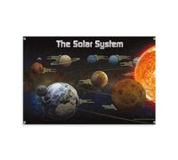 TSNKNP Solar System Poster Decorative Painting Canvas Wall Art Living Room Poster Bedroom Painting Wall Art Picture Print Modern Family Room Decor 24 x 36 Inches (60 x 90 cm)