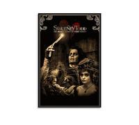 TSNKNP Sweeney Todd Poster Decorative Painting Canvas Wall Art Living Room Poster Bedroom Painting Wall Art Picture Print Modern Family Room Decor 12 x 18 Inches (30 x 45 cm)