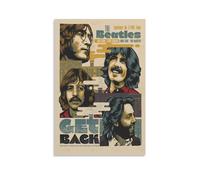 TSNKNP The Beatles Vintage Poster Decorative Painting Canvas Wall Art Living Room Poster Bedroom Painting Wall Art Picture Print Modern Family Room Decor 12 x 18 Inches (30 x 45 cm)