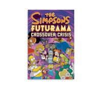 TSNKNP The Simpsons Futurama Poster Decorative Painting Canvas Wall Art Living Room Poster Bedroom Painting Wall Art Picture Print Modern Family Room Decor 12 x 18 Inches (30 x 45 cm)