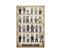 TSNKNP The Walking Dead Daryl Dixon Poster Decorative Painting Canvas Wall Art Living Room Poster Bedroom Painting Wall Art Picture Print Modern Family Room Decor 12 x 18 Inches (30 x 45 cm)