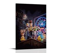 TSNKNP Toy Story Cartoon Poster Decorative Painting Canvas Wall Art Living Room Poster Bedroom Painting Wall Art Picture Print Modern Family Room Decor 08 x 12 Inches (20 x 30 cm)