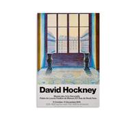 TSNKNP Two-vases-in-the-louvre- David Hockney Poster Decorative Painting Canvas Wall Art Living Room Poster Bedroom Painting, Wall Art Picture Print Modern Family Room Decor 20 x 30 Inches (50 x 75 cm