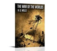 TSNKNP War of The Worlds Movie Poster Decorative Painting Canvas Wall Art Living Room Poster Bedroom Painting Wall Art Picture Print Modern Family Room Decor 24 x 36 Inches (60 x 90 cm)