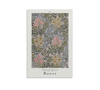 TSNKNP William Morris Bower Poster Decorative Painting Canvas Wall Art Living Room Poster Bedroom Painting Wall Art Picture Print Modern Family Room Decor 16 x 24 Inches (40 x 60 cm)