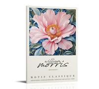 TSNKNP William Morris Classic Art Flower Poster Decorative Painting Canvas Wall Art Living Room Poster Bedroom Painting Wall Art Picture Print Modern Family Room Decor 08 x 12 Inches (20 x 30 cm)