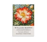 TSNKNP William Morris Rose Art Poster Decorative Painting Canvas Wall Art Living Room Poster Bedroom Painting Wall Art Picture Print Modern Family Room Decor 24 x 36 Inches (60 x 90 cm)