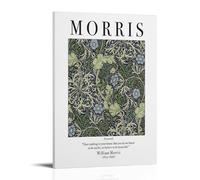 TSNKNP William Morris Seaweed Poster Decorative Painting Canvas Wall Art Living Room Poster Bedroom Painting Wall Art Picture Print Modern Family Room Decor 16 x 24 Inches (40 x 60 cm)