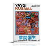 TSNKNP Yayoi Kusama Fantasy Fan Art Poster Decorative Painting Canvas Wall Art Living Room Poster Bedroom Painting Wall Art Picture Print Modern Family Room Decor 16 x 24 Inches (40 x 60 cm)