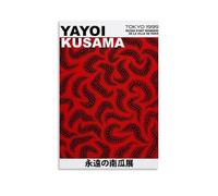 TSNKNP Yayoi Kusama Pumpkin Art Poster Decorative Painting Canvas Wall Art Living Room Poster Bedroom Painting Wall Art Picture Print Modern Family Room Decor 12 x 18 Inches (30 x 45 cm)