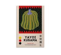 TSNKNP Yayoi Kusama Yellow Pumpkin Poster Decorative Painting Canvas Wall Art Living Room Poster Bedroom Painting Wall Art Picture Print Modern Family Room Decor 24 x 36 inches (60 x 90 cm)