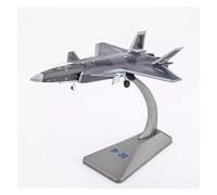 TSOENMCSW Diecast Model Plane 1/144 Scale China Airforce J-20 Fire Fang J20 Fighter Air Force Diecast Aircraft Plane Model Alloy Airline Toy For Display Collection and Gifts