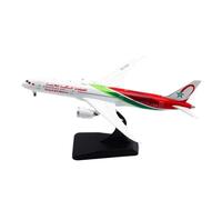 TSOENMCSW Diecast Model Plane 1/400 Scale B787-9 CN-RGX XX4172A For Royal Air Maroc Airline Airplane Toy Aircraft Diecast Alloy Plane Landing Gear Model For Display Collection and Gifts