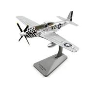 TSOENMCSW Diecast Model Plane Diecast 1/72 Scale American Mustang P-51D P-51 Fighter P51 Finished Alloy Aircraft Model Toy Display For Display Collection and Gifts(P51D A)