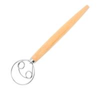 TsoLay 1 PCS Flour Coil Wire Whisk Cream Egg Beater Dough Hook Egg White Separator Egg Stirrers Pizza Dough Whisk Egg Stirring A