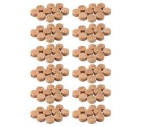TsoLay 100Pcs Water Key Water Key Spit Valve Cork Pad for Trumpet Trombone Repair Accessories Diameter 9mm Thickness 4mm