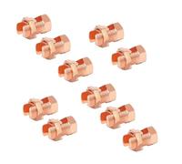 TsoLay 10Pcs Split Bolt Connector, Grounding Split Bolt Connector Split Bolt Connector for Complete Earth on Bare Wires TJ-25