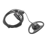 TsoLay 2 Pin Advanced D Shape Clip-Ear Ptt Headset Earpiece Mic For 2 Way Radios GP88S GP300 GP68 GP2000 GP88 GP3188 CP040 CP1200 A8 A6 A10 A12