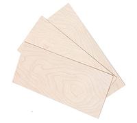 TsoLay 3 Pcs Maple Wood Veneer Headplate Headstock Luthier Tonewood for Acoustic Classic Guitar DIY Making