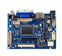 TsoLay 7 Inch 1024 X 600 LCD Screen Display Driver Board W/Driver Board Monitor for Support AV Reversing Priority