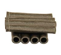 TsoLay 8Pcs 2500° for Wire Protector Sleeve Heat Shield Cover for LS1/ Titanium