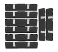 TsoLay 8Pcs Aluminum PC Memory Heatsink Shim Spreader Cooler Cooling for DDR RAM Memory Desktop Memory Radiator DDR2 DDR3 DDR4 Easy to Use