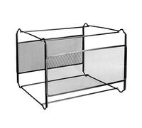 TsoLay A4 Mesh Metal File Organizer Box Hanging File Folder Box Desk Storage Holder Shelf Holder Storage for Office Home