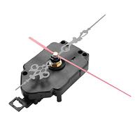 TsoLay Black Quartz Clock Pendulum Movement Mechanism Motor & Fittings DIY Drive Unit