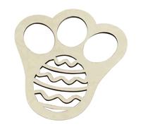 TsoLay Easter Foot Print Stencil Floor Bunny Foot Print Template As Shown Boxwood 1 PCS