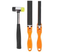 TsoLay Jewelry Polishing Tool, Double Faced Hammer with Polyurethane Head, for Jewelry Processing and Polishing