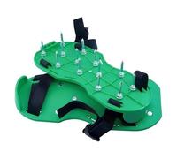 TsoLay Lawn Aerator Shoe Upgrades Garden Spike Shoes Heavy Strap Grass Aeration Shoes for Yard Soil Aerating Spike Tool