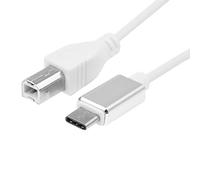 TsoLay USB Type B Midi Cable To Type C Connector, Adapter Cable, Piano Audio Cable