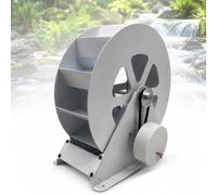TsoLay Water Turbine Generator, Portable Micro Hydro Generator With 1v-35v Output, Steel Frame And Quiet Belt Drive For Low-speed Generation In Streams, Ponds, Rivers And Canals