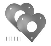 TsoLay Woodpecker Protection for Nesting Box and Bird House - Extra Safe Flight Hole Protection for Nesting Boxes (28 + 32 mm)