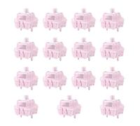 Tsophreniq 15Pcs Housing Shaft Keyboard Switches Soft Press Replacement for Gaming Mechanical Keyboard Mechanical Tradition Switches