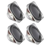 Tsophreniq 2inch Full Ranges Speakers with 4Ohm 5W Power and 53mm Rubber Cones for Immersive Sound Double Magnets Speakers