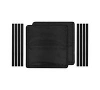 Tsophreniq 2Pcs Campers Overhead Ventilation Insulated Blackouts Curtains Skylights Window Shade for Camping Travel and Outdoor with Thermal Insulation and Privacy Control for Campers