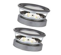 Tsophreniq 40mm 1.5inch Full Ranged Loudspeaker with 4Ohm 3W Power Enhances Auditory Clear and Metal Durability Portable Loudspeaker