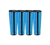 Tsophreniq 4Pcs Fine Meshes Loose Horse Boot Protective Cover | Horse Leggings Protective Cover, Breathable Meshes Fly Leggings, Horses Equipment for Flies