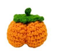 Tsophreniq 7Pcs Lovely Knitted Fruit Pendant Hanging Decoration Carkey Charms Crochet Craft for Mobile Phones and Backpack Decors Fruit Charm Pendant