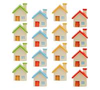 Tsophreniq Adorable Small Rural House Resin Model Display with Delicate Features for Home Decoration Village House Ornament
