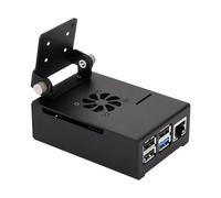 Tsophreniq Aluminum Alloy Case Featuring Fan and Camera Bracket for Five 2 Lite Stable Operating Under Continuous High Load Aluminum Heat Sink