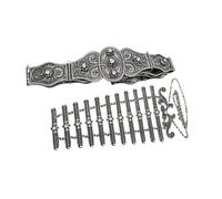 Tsophreniq Caucasian Styles Belt and Corset Set Accessories for Belly Dance Costume and Stage Gothic Medieval Fantasy Defense Set