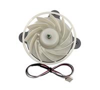 Tsophreniq DA31 00345A Fridge Fan Motor Replacement Part 12V Direct Current 0.21A Long Life Solution for Cooling Needs Compatible Fan Motor
