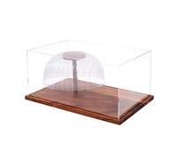 Tsophreniq Display Box Durability Clear Acrylic Hat Holder for Home Closet Storage Organization Stores Decoration Sun Protecting Baseball Hat Showcases Box
