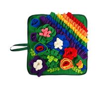 Tsophreniq Dog Feeding Pad Snuffle Toy for Dogs Interactive Puzzle Enrichment for Training Soft Nosework Mat for Puppy Dog Slow Feeder Puzzle