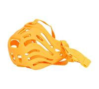 Tsophreniq Dog Muzzle Mouth Guard Staffordshire Adjustable Strap Comfortable Strap Soft Basket Biting Breathable Dog