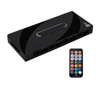 Tsophreniq Easy Fan Hub Remote ABS Housing for Multiple Color Lighting Control with Remote Splitter