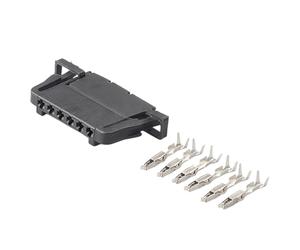 Tsophreniq Easy Installation 6 Position Auto Electrical Accelerator Pedal Connector 3B0972706 for Automobile 1.5 Series Vehicles Car Throttle Pedal Electrical Connector
